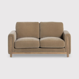 Reynard Loveseat Sofa, Neutral Fabric - Barker & Stonehouse