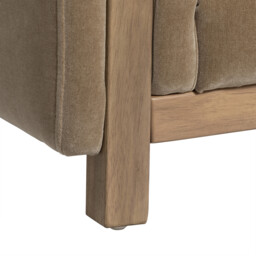 Reynard Loveseat Sofa, Neutral Fabric - Barker & Stonehouse - thumbnail 5