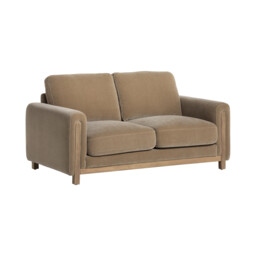 Reynard Loveseat Sofa, Neutral Fabric - Barker & Stonehouse - thumbnail 2