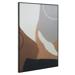 Flowing Form Wall Art Print, Square Canvas - Barker & Stonehouse - thumbnail 3