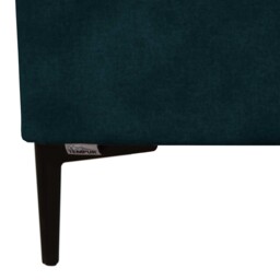 Tempur Suffolk King Slim Disc Static Divan Bed, Navy Velvet - Barker & Stonehouse - thumbnail 4