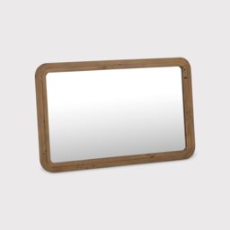 Tosca Wall Mirror, Square, Wood - Barker & Stonehouse - thumbnail 1