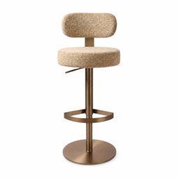 Birch Bar-Stool, Neutral Fabric - Barker & Stonehouse - thumbnail 2