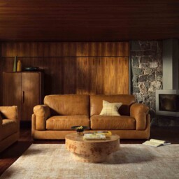 Elaris Patina Copper 160x240cm Rug, Square, Orange Polyester - Barker & Stonehouse - thumbnail 3