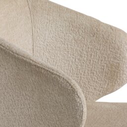 Pure Furniture Minerva Dining Chair With Wooden Legs, Neutral Fabric - Barker & Stonehouse - thumbnail 6