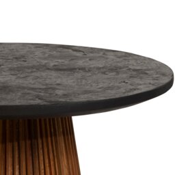 Trinidad Medium Round Coffee Table, Round, Teak Wood - Barker & Stonehouse - thumbnail 3