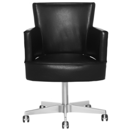Timothy Oulton Swinderby Office Chair, Black Fabric - Barker & Stonehouse - thumbnail 2