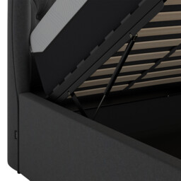 Tempur Holcot Ottoman 180X200Cm Bed, Black Fabric - Super King - Barker & Stonehouse - thumbnail 6