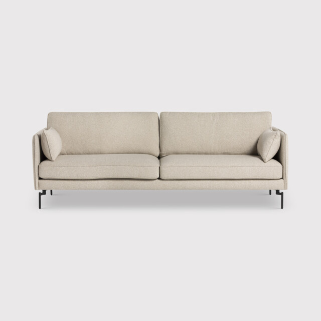 Juneau 3 Seater Sofa, Neutral Fabric - Barker & Stonehouse - image 1
