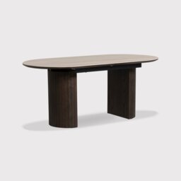 Kita Extending Dining Table, Round, Wood - Barker & Stonehouse