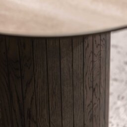 Kita Extending Dining Table, Round, Wood - Barker & Stonehouse - thumbnail 5