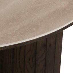 Kita Extending Dining Table, Round, Wood - Barker & Stonehouse - thumbnail 4