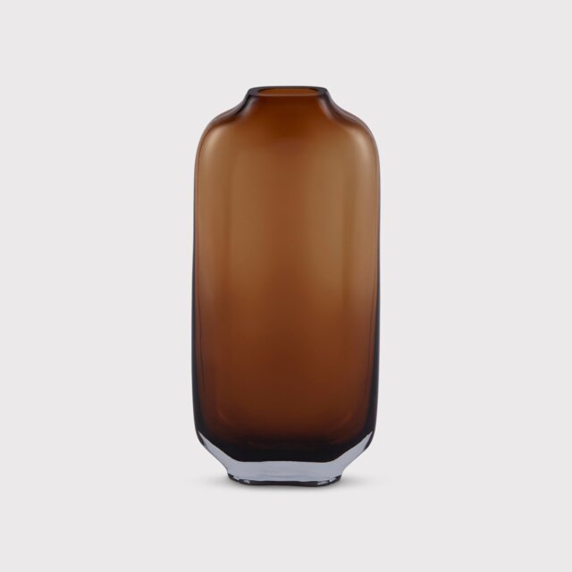 Tall Ochre Glass Vase, Yellow - Barker & Stonehouse - image 1