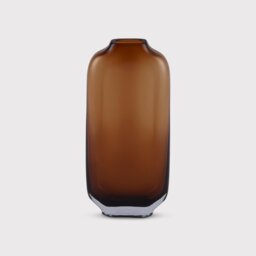 Tall Ochre Glass Vase, Yellow - Barker & Stonehouse - thumbnail 1