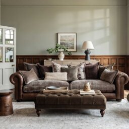 Ullswater Rectangular Footstool, Green Velvet - Barker & Stonehouse - thumbnail 2