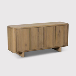 Folkstone Wide Sideboard 165X76X45 Cm, Neutral Oak - Barker & Stonehouse