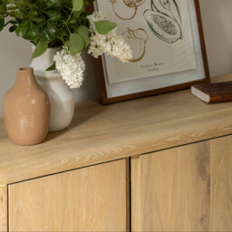 Folkstone Wide Sideboard 165X76X45 Cm, Neutral Oak - Barker & Stonehouse - thumbnail 5