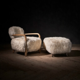 Timothy Oulton Cabana Footstool, Neutral Fabric - Barker & Stonehouse - thumbnail 4
