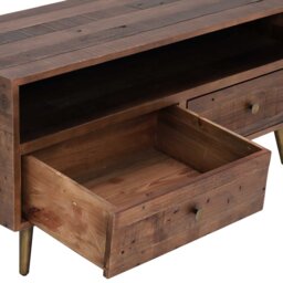 Modi Lowline Tv Cabinet With 2 Drawers, Wood - Barker & Stonehouse - thumbnail 5