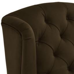 Ullswater Wing Armchair, Green Velvet - Barker & Stonehouse - thumbnail 3