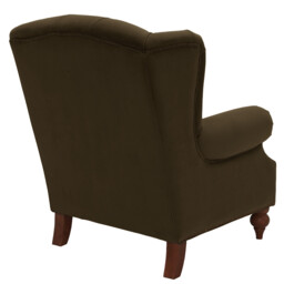 Ullswater Wing Armchair, Green Velvet - Barker & Stonehouse - thumbnail 6