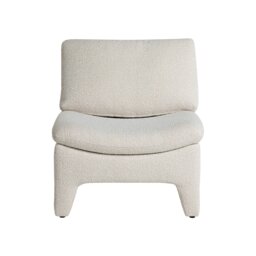 Foley Armchair, White Fabric - Barker & Stonehouse - thumbnail 4