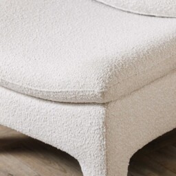 Foley Armchair, White Fabric - Barker & Stonehouse - thumbnail 3