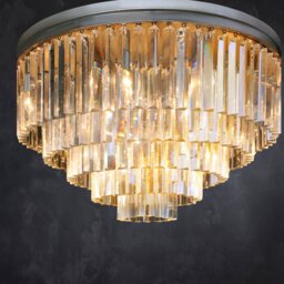 Timothy Oulton Odeon Medium 5 Ring Pendant Light Metal - Barker & Stonehouse - thumbnail 2