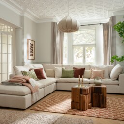 Brown Organic Wall Art (D) 62x4x82cm Print, Square Wood - Barker & Stonehouse - thumbnail 4