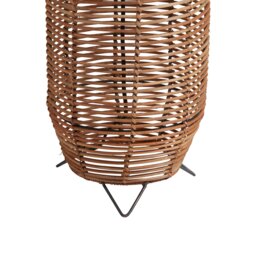 Rattan Floor Lamp, Neutral - Barker & Stonehouse - thumbnail 4