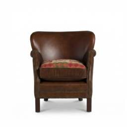 Cavendish Armchair, Brown Leather - Barker & Stonehouse - thumbnail 2