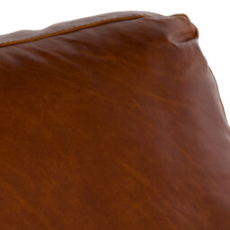 Rendola 3 Seater Sofa, Brown Leather - Barker & Stonehouse - thumbnail 4