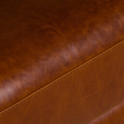 Rendola 3 Seater Sofa, Brown Leather - Barker & Stonehouse - thumbnail 6