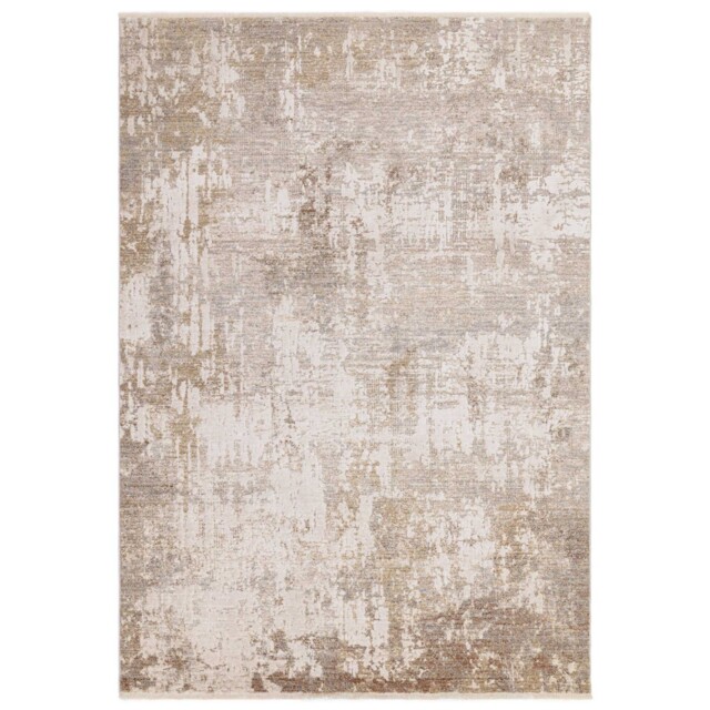 Zayan 120x180cm 04 Nasrid Rug, Square, Neutral Polyester - Barker & Stonehouse