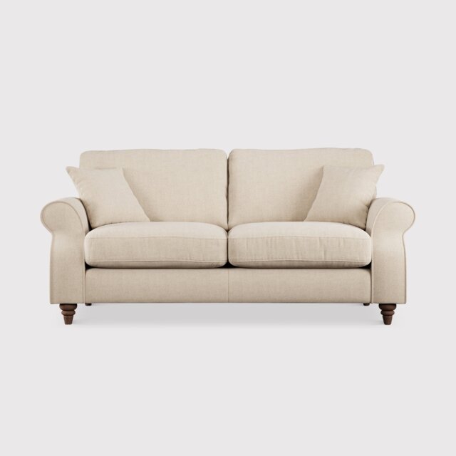 Hattie 3 Seater Sofa, Neutral Fabric - Barker & Stonehouse - image 1