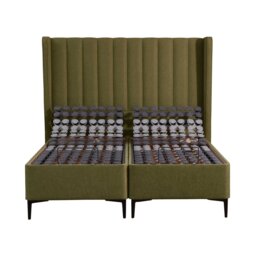 Tempur Suffolk King Slim Disc Adj Divan Bed, Green Fabric - Barker & Stonehouse - thumbnail 3