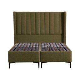 Tempur Suffolk King Slim Disc Adj Divan Bed, Green Fabric - Barker & Stonehouse - thumbnail 4