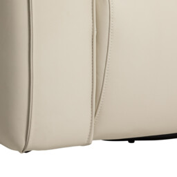 Holloway Swivel Armchair, Neutral Leather - Barker & Stonehouse - thumbnail 5