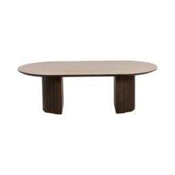 Kita Coffee Table, Round, Brown Concrete - Barker & Stonehouse - thumbnail 3