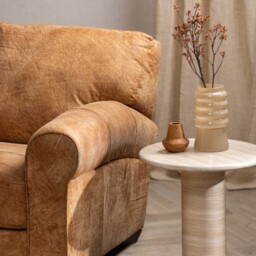 Houston Medium Corner Lhf Chaise Corner Sofa, Brown Leather - Barker & Stonehouse - thumbnail 4