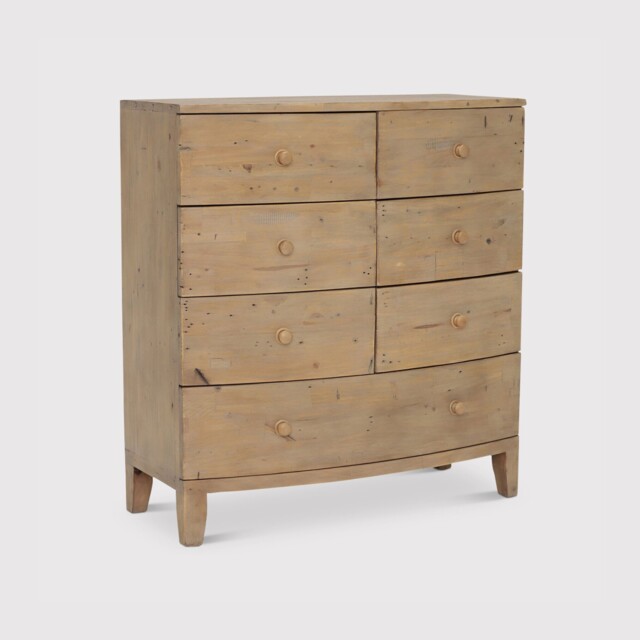 Lewes 7 Drawer Bow Front Chest, Wood - Barker & Stonehouse - image 1