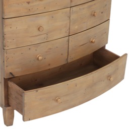 Lewes 7 Drawer Bow Front Chest, Wood - Barker & Stonehouse - thumbnail 5