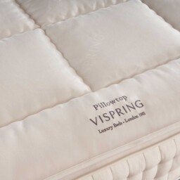 Vispring Pillowtop King Size Mattress Topper 150X200Cm, White - Barker & Stonehouse