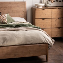 Halstatt King Bed Frame, Pine Wood - Barker & Stonehouse - thumbnail 5