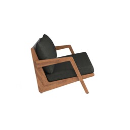 Tahiti Garden Sofa, Wooden, Black - Barker & Stonehouse - thumbnail 5