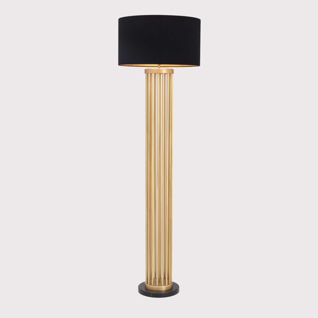Eichholtz Condo Floor Lamp Including Shade Metal - Barker & Stonehouse - image 1