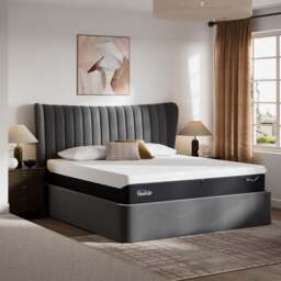 Tempur Horton Ottoman 150X200Cm Bed, Black Fabric - King - Barker & Stonehouse - thumbnail 2