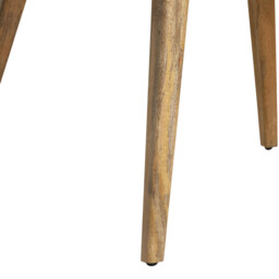 Burlington 120cm Faux Stone Round Dining Table, Round, Grey Wood - Barker & Stonehouse - thumbnail 6
