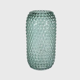 Green Glass Bobble Vase - Barker & Stonehouse