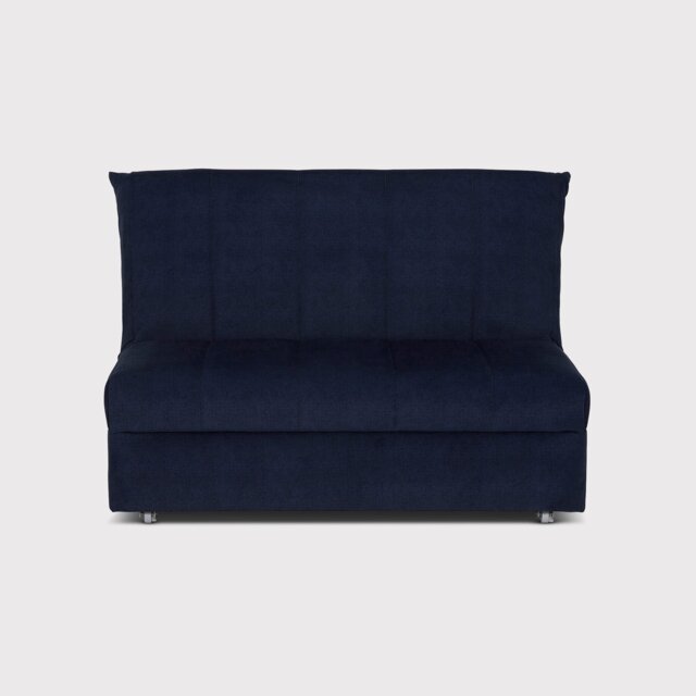 Reuben 120cm Sofa Bed Bed, Blue Fabric - Barker & Stonehouse